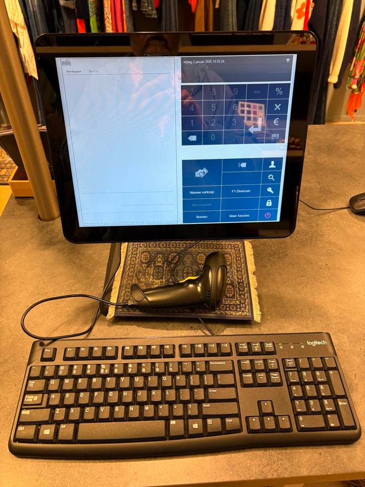 Compleet Kassa Systeem, Zakelijke goederen, Kantoor en Winkelinrichting | Kassa's en Betaalsystemen, Ophalen