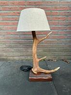 Geweilamp.schemerlamp.geweien.edelhert.damhert.tafellamp., Ophalen of Verzenden, Nieuw, Minder dan 50 cm