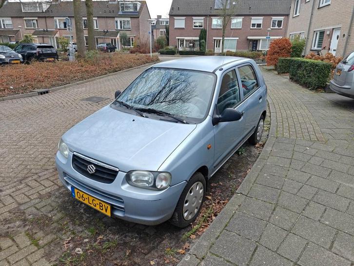 Suzuki Alto 1.1 16V 5d AGS 2002 lichtblauw Grijs metalic, Auto's, Suzuki, Particulier, Alto, Benzine, A, Hatchback, Handgeschakeld