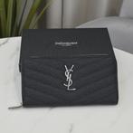 YSL wallet pasjeshouder cardholder portomonnee, Ophalen of Verzenden, Zo goed als nieuw, Zwart