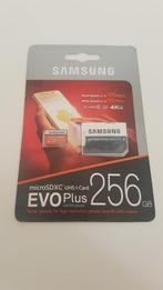 NIEUWE Samsung Plus Micro SD kaart 256 GB - MicroSD 256GB, Audio, Tv en Foto, Nieuw, SD, Samsung, Smartphone