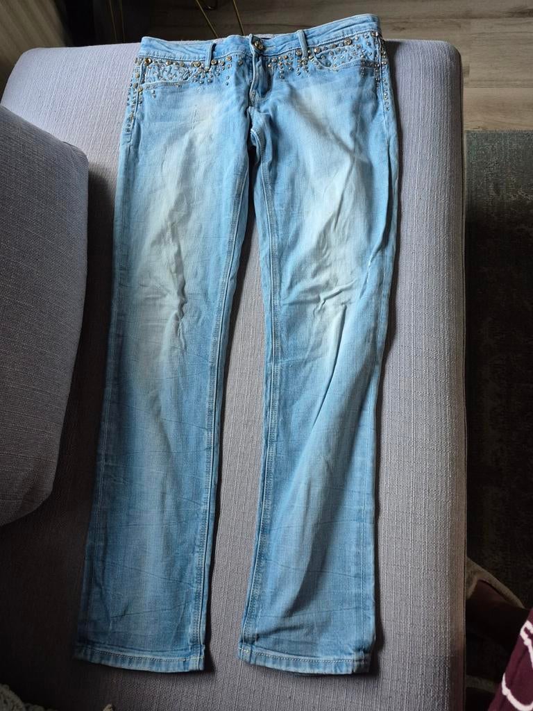 Francomina jeans maat 32 jeansmaat, Ophalen of Verzenden, Zo goed als nieuw, Blauw, W30 - W32 (confectie 38/40)