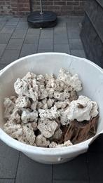 Witte Gatensteen voor aquarium, Dieren en Toebehoren, Ophalen, Zo goed als nieuw, Plant(en), Steen of Hout