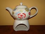 Jet ter Steege Happiness theepot met rechaud, Huis en Inrichting, Overige typen, Ophalen of Verzenden, Zo goed als nieuw, Overige stijlen