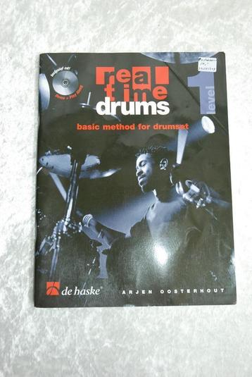 Oosterhout Real time drums level 1 met cd  <25251207> beschikbaar voor biedingen