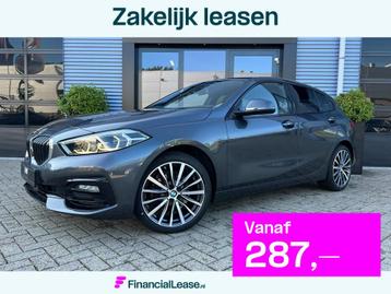 BMW 1-serie 118i Executive AUT Led Leder Navi Keyless Apple  beschikbaar voor biedingen