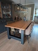 Eettafel eiken 230x100 cm, Huis en Inrichting, Tafels | Eettafels, Ophalen, Rechthoekig, 200 cm of meer, 100 tot 150 cm
