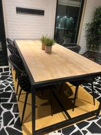 Mango eettafel 200x100, 200 cm of meer, Zo goed als nieuw, Vijf personen of meer, Rechthoekig