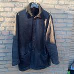 Marini maat 54 lammy shearling coat zwart uitstekende staat, Kleding | Heren, Jassen | Winter, Maat 52/54 (L), Zwart, Ophalen of Verzenden