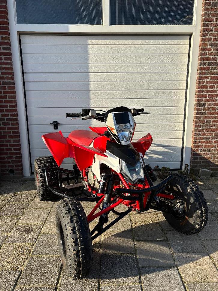 POLARIS OUTLAW 450cc met autokenteken | TOPSTAAT | UNIEK |, Motoren, Quads en Trikes, 11 kW of minder, 1 cilinder, Ophalen