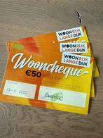 waardebonnen €150,- woonrijk, Tickets en Kaartjes, Kortingen en Cadeaubonnen, Drie personen of meer, Cadeaubon, Overige typen