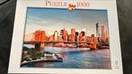 Puzzel 1000 stukjes “Skyline New York”, Ophalen of Verzenden, Zo goed als nieuw
