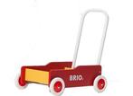 BRIO Geel/rode loopwagen - 31350, Gebruikt, Ophalen of Verzenden, Duw- of Trekspeelgoed