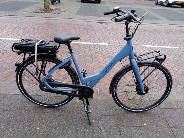 Cortina E-Common d50 elektrische damesfiets als nieuw 100km!, Fietsen en Brommers, Fietsen | Dames | Damesfietsen, Zo goed als nieuw