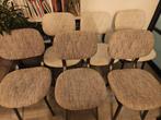 6 eetkamerstoelen Riviera Maison, Huis en Inrichting, Ophalen, Overige kleuren, Zo goed als nieuw, Stof