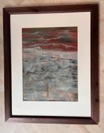 Schilderij ‘Toendra’ Teun Renes, Antiek en Kunst, Kunst | Schilderijen | Abstract, Ophalen