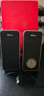 2 Trust pc speakers, Ophalen of Verzenden, Zo goed als nieuw