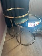 Zara home bijzettafeltjes, Ophalen of Verzenden, Zo goed als nieuw, Rechthoekig, Minder dan 55 cm