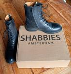 Shabbies Amsterdam Duck Lacey Zwart Maat 42, nieuw, Shabbies Amsterdam, Zwart, Lage of Enkellaarzen, Nieuw