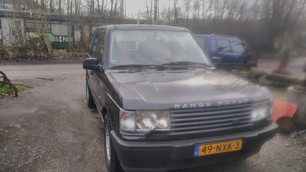 Range Rover 4.0 V8 AUT 4WD 1994 Zwart LPG/benzine, Auto's, Automaat, 8 cilinders, Zwart, Leder
