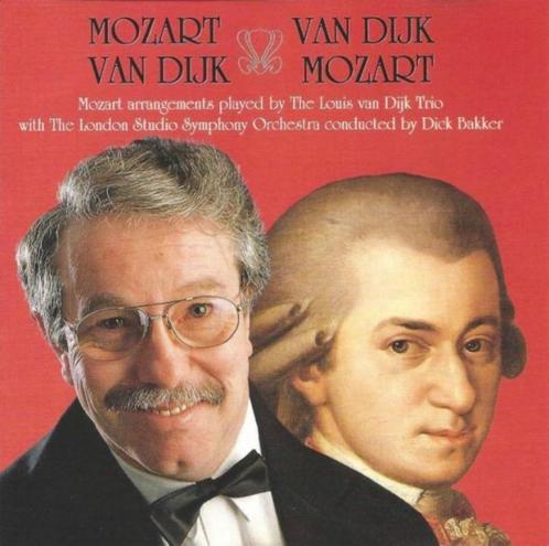 C.D. (1991) Louis van Dijk - Mozart van Dijk., Cd's en Dvd's, Cd's | Klassiek, Gebruikt, Kamermuziek, Modernisme tot heden, Ophalen of Verzenden