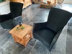 Montis Windy alcantara, Huis en Inrichting, Stoelen, Ophalen, Gebruikt, Zwart, Stof