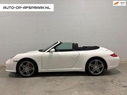 Porsche 911 Cabrio 997 Carrera Bose Camera Leer, Auto's, Porsche, Bedrijf, Te koop, ABS, Achteruitrijcamera, Airbags, Airconditioning