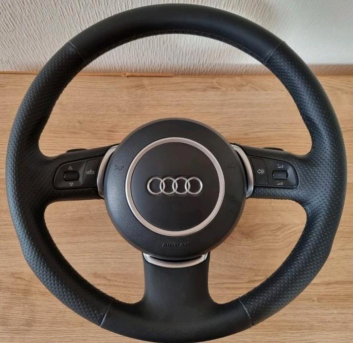 Audi A3 A4 A5 A6 A7 A8 Q5 Q7 Q3 nieuwe lederen sport stuur, Auto-onderdelen, Besturing, Audi, Nieuw, Ophalen of Verzenden