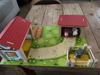 Boerderij, puzzel met houten attributen, Ophalen of Verzenden, Zo goed als nieuw
