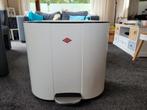 Wesco prullenbak met 2 emmers. Inhoud 2x 20 liter., Huis en Inrichting, Ophalen of Verzenden, Zo goed als nieuw, Kunststof, Minder dan 50 cm