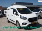 Ford Transit Custom 320 L2H2 Luxe Sortimo kasten 220v 124833, Auto's, Voorwielaandrijving, 4 cilinders, Wit, Bedrijf