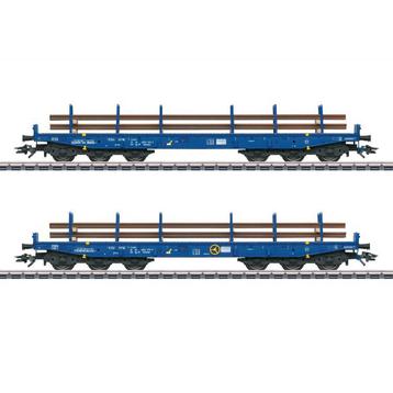 Marklin 48659 zwaartransportwagens beladen met spoorstaven beschikbaar voor biedingen