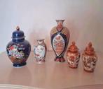 Set van kleine chinese vaasjes en dekselpotjes, Antiek en Kunst, Antiek | Vazen, Ophalen of Verzenden