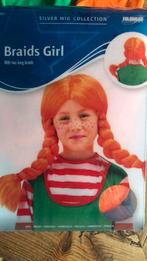 Pippi jurkjes mt 152 en mt 146  + pruik + maillot, Ophalen of Verzenden, Zo goed als nieuw, Carnaval