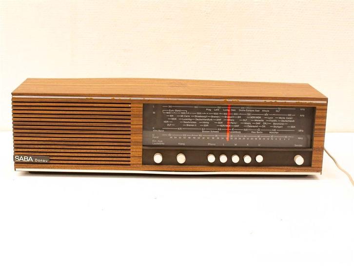 Saba-Donauf radio 30934, Audio, Tv en Foto, Radio's, Gebruikt, Ophalen of Verzenden