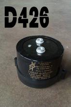 F&T 2200uF condensator ELCO 400 Volt DC, Hobby en Vrije tijd, Elektronica-componenten, Gebruikt, Ophalen of Verzenden, https://www.mersen.com/en/contact