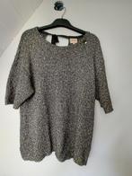 Avoca oversized trui grij gemêleerd met peephole op de rug m, Kleding | Dames, Maat 38/40 (M), Avoca, Ophalen of Verzenden, Grijs