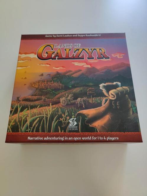 Lands of Galzyr, Hobby en Vrije tijd, Gezelschapsspellen | Bordspellen, Zo goed als nieuw, Ophalen of Verzenden