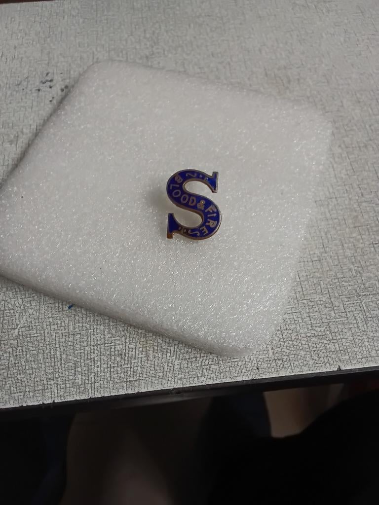 Oud vintage Origineel australian Salvation Army Badge, Ophalen of Verzenden, Landmacht, Embleem of Badge