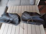 Leren Ledrie tasseset met studs Wildstar XV1600 XV1700, Ophalen of Verzenden