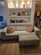 Bank met hocker - gratis af te halen, Huis en Inrichting, Banken | Bankstellen, Ophalen, Gebruikt, 75 tot 100 cm