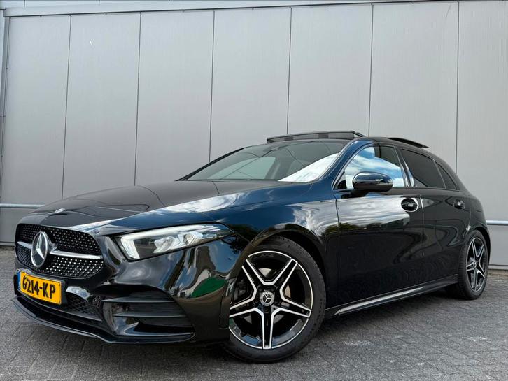 Mercedes-Benz A-Klasse 180 AMG LINE PANO CAM LANE ASS, Auto's, Mercedes-Benz, Bedrijf, A-Klasse, ABS, Achteruitrijcamera, Adaptieve lichten