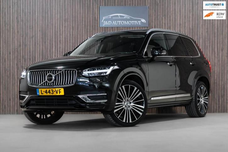 Volvo XC90 2.0 T8 Recharge AWD Inscription Exclusive, Auto's, Volvo, Bedrijf, Te koop, XC90, 360° camera, 4x4, ABS, Achteruitrijcamera