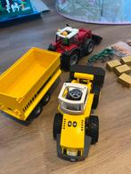 Playmobil trekker met aanhanger en shovel, Kinderen en Baby's, Speelgoed | Playmobil, Ophalen, Gebruikt