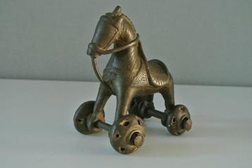 bronzen paardje India begin 19e eeuw