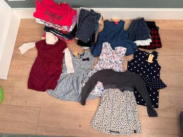 Kledingpakket meisje maat 92 (ruim 30 kledingstukken) beschikbaar voor biedingen