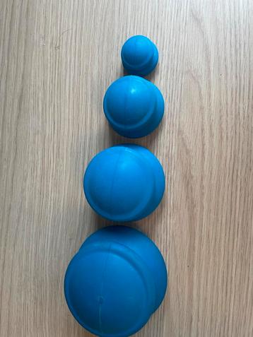 Anti-cellulitis cups - 4 maten - Zo goed als nieuw beschikbaar voor biedingen