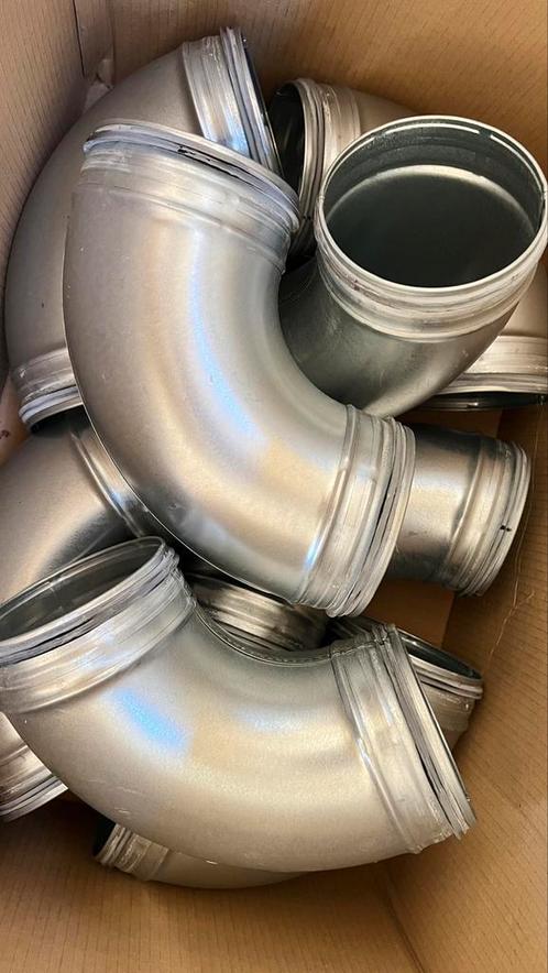Ventilatiekanalen, koppelstukken galva, Doe-het-zelf en Verbouw, Ventilatie en Afzuiging, Zo goed als nieuw, Ophalen of Verzenden