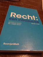 Recht: een introductie - Derde druk, Ophalen of Verzenden, Gelezen, HBO, Mr. Parviz Samim, Mr. Amber Bolk