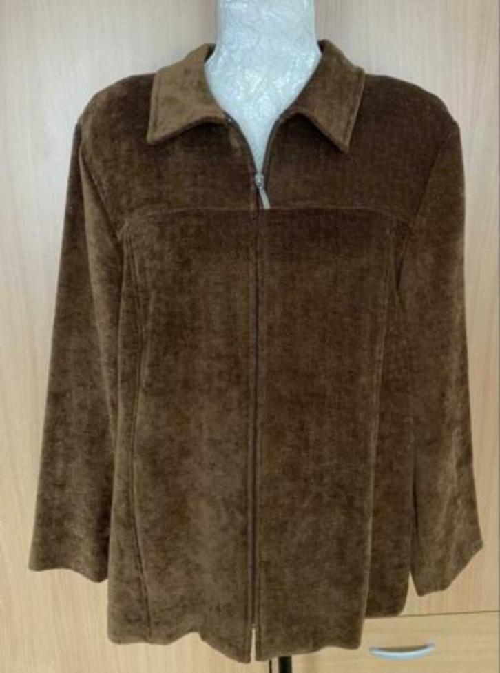 Oscar B jasje maat 48 NIEUW, Kleding | Dames, Grote Maten, Nieuw, Jasje of Colbert, Bruin, Ophalen of Verzenden